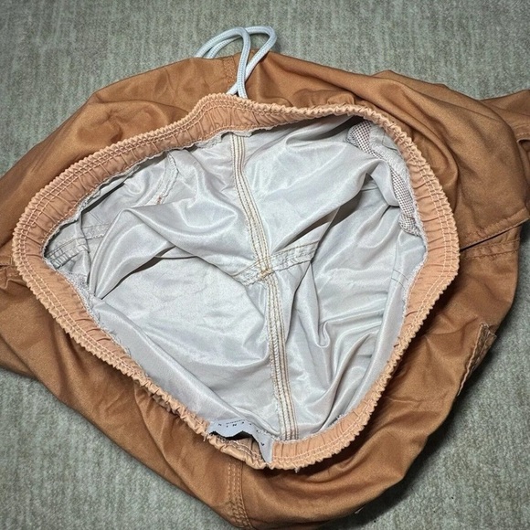 ALLFENIX Men’s Orange bathing suit Swim Trunks shorts size large EUC Australia - Picture 5 of 11